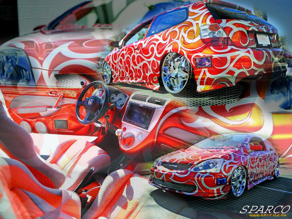 civic, by, sparco, , honda